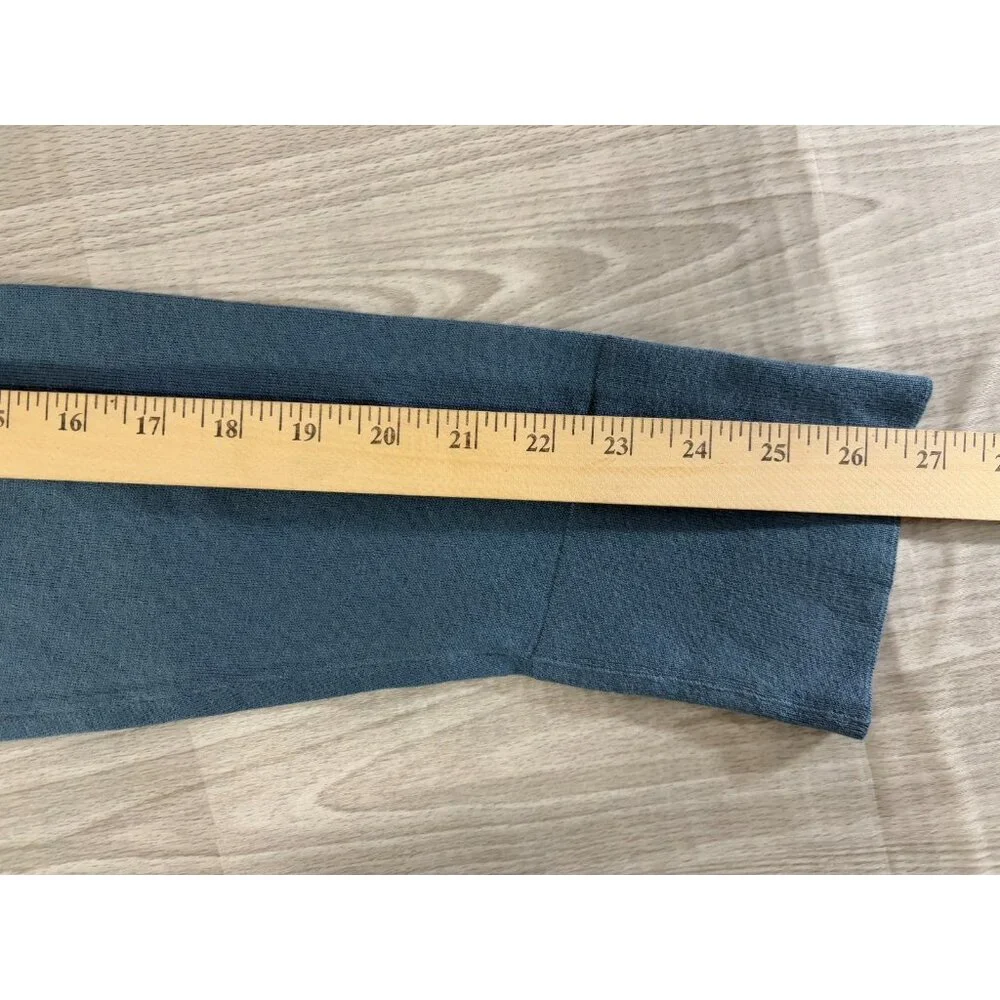 Massimo Alba Cotton cashmere jersey t-shirt sz M color blue rain NWT $490 ItalY - Picture 9 of 9